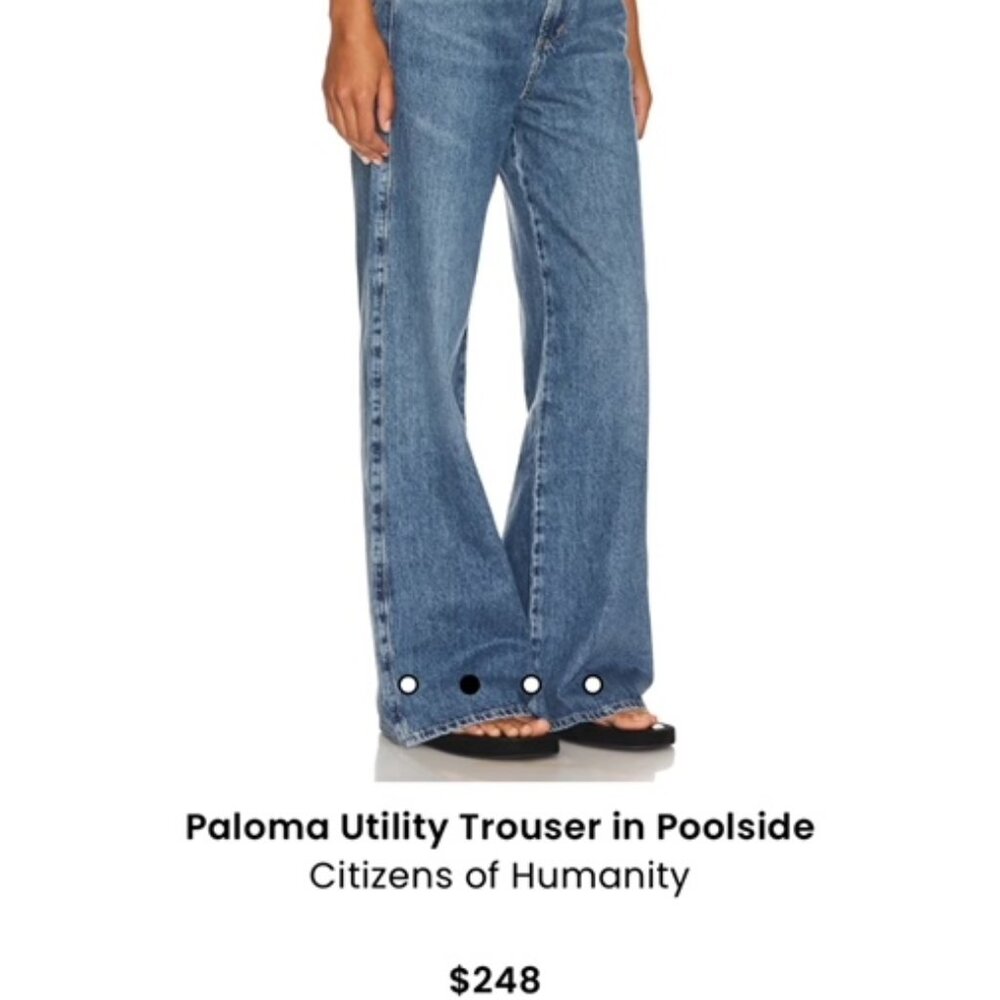 Citizens of Humanity Paloma Utility Trouser in Poolside